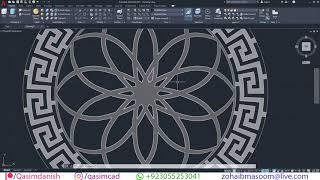 AutoCAD CNC and Laser Cutting Designing for Main Gate  QasimCAD
