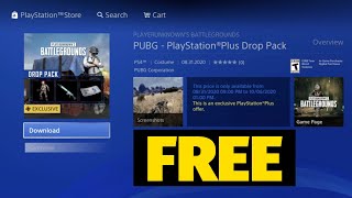 How to Get PUBG Plus Drop Pack for FREE | Plus Exclusive PS4 | PlayStation - YouTube