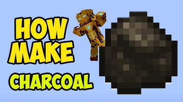 MINECRAFT How to Get an CHARCOAL | MINECRAFT How to MAKE an CHARCOAL