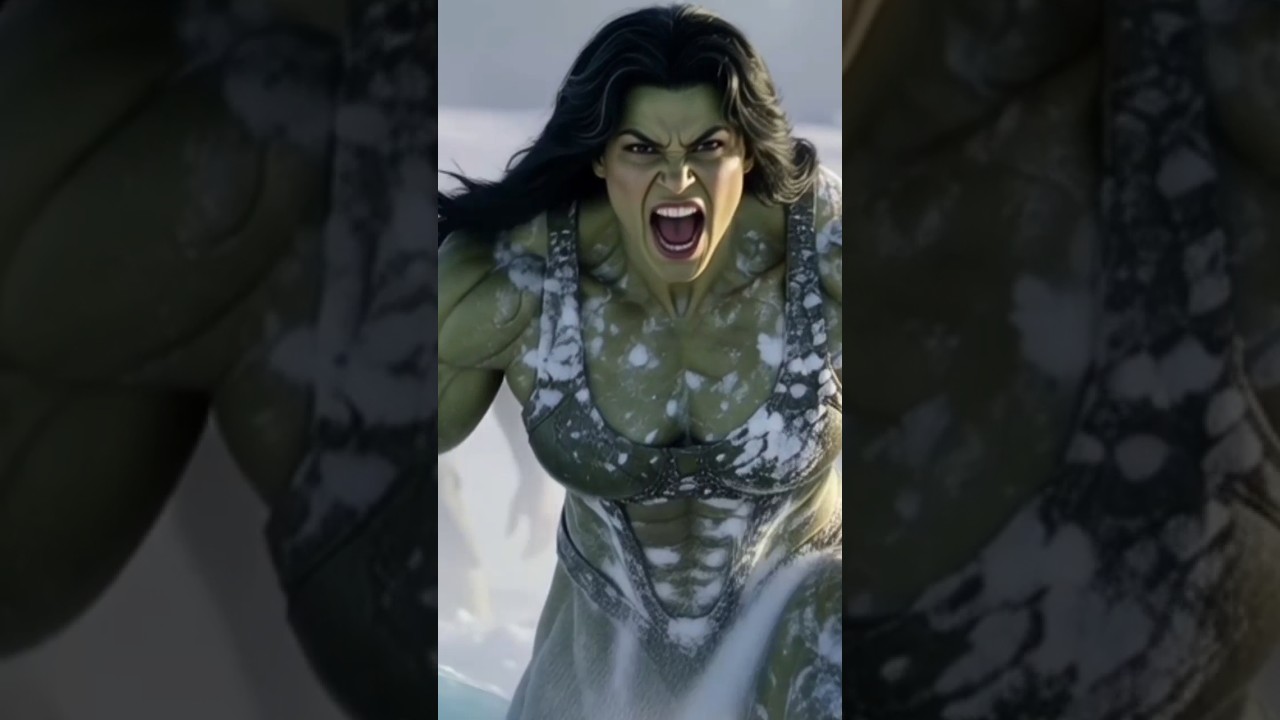 hulk women or uske papa fas gye barfile tufan me 😢 