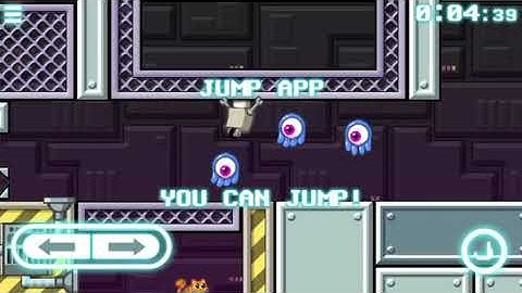 Robot Wants Kitty (iOS) Short & Bossy Speedrun IGT 0:39.47