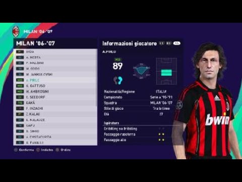 ac milan 2011  Pro Evolution Soccer 4 Kits