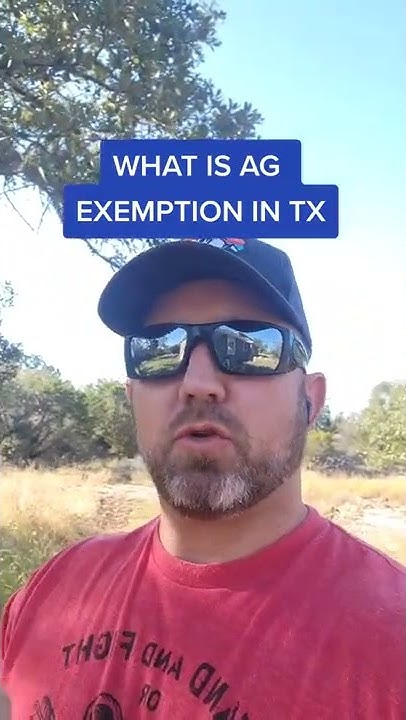 What Is Ag Exemption In Texas YouTube what-is-ag-exemption-in-texas-youtube