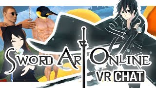 Настоящий Sword Art Online в VRChat! | ЛУЧШИЕ МОМЕНТЫ ВРЧАТ