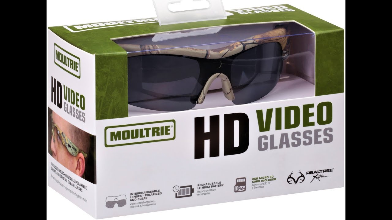 MOULTRIE HD VIDEO GLASSES REVIEW YouTube