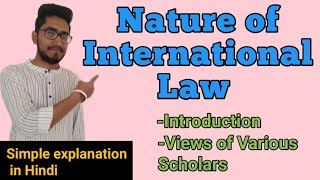 Nature of International law. Austian view on international law, Oppenheim view on international law