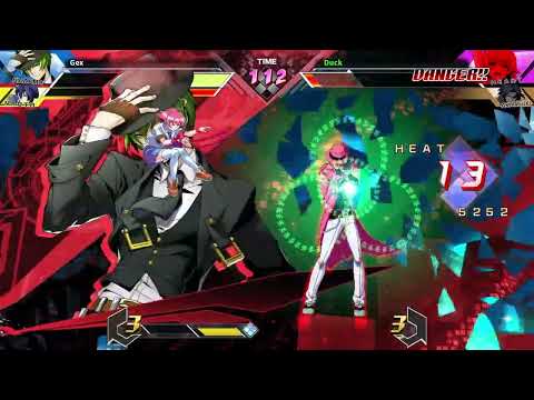 Gex (Hazama/Naoto S.) vs Duck (Heart/Akatsuki) - BBTAG