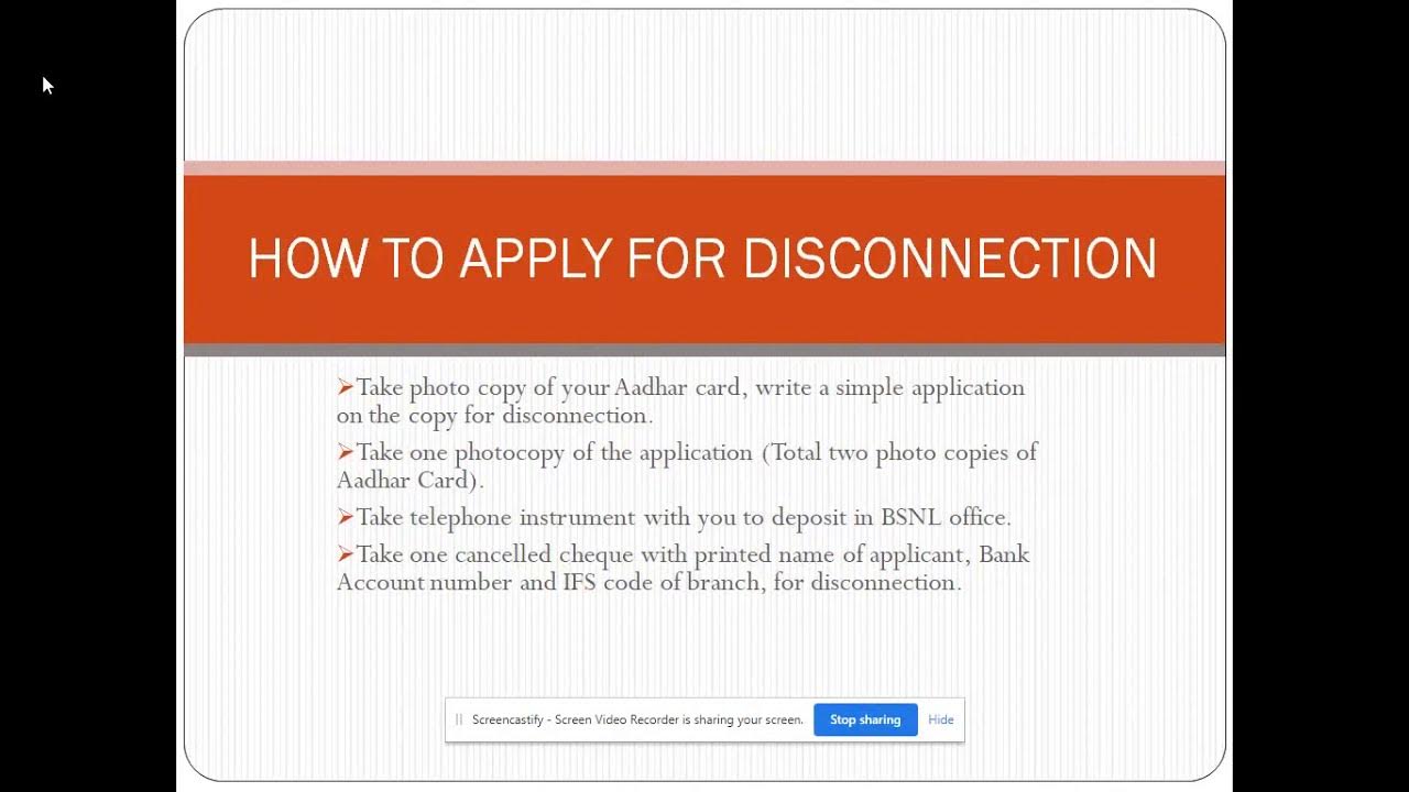 Steps Disconnect BSNL Land Line And Refund Of Security I Got Refund Of steps-disconnect-bsnl-land-line-and-refund-of-security-i-got-refund-of