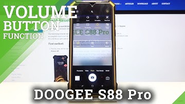How to Set Up Volume Button Function in Doogee S88 Pro - Camera Options