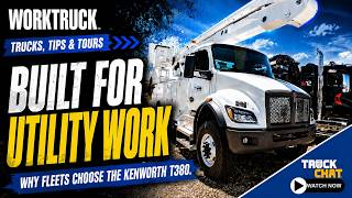 Why Utility Fleets Choose the Kenworth T380