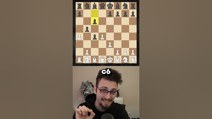 WIN AT CHESS in 6 moves!