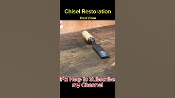 Chisel Restoration part 1 - Condensed #woodworking #satisfying #handtools