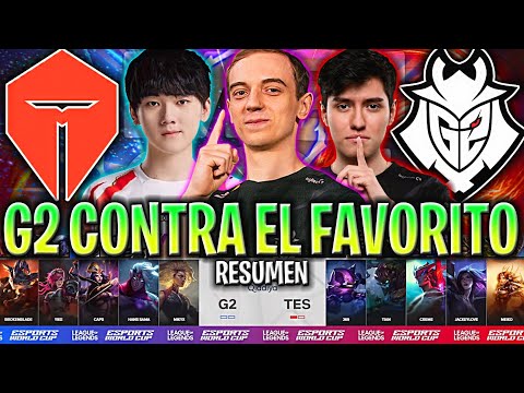 CAPS SE ENFRENTA AL FAVORITO CON G2! | TES vs G2 Resumen Completo EWC 2024 Day 3