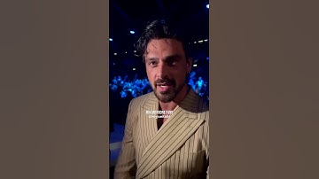 Thumbnail of Michele Morrone attends Dolce & Gabbana show #MilanFashionWeek