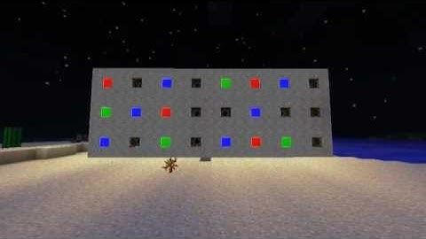 ComputerCraft - Multicolor LED display