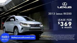 Luxury for Less 2013 RX350 Nalley Lexus Roswell Roswell GA Atlanta GA