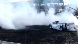 Brett Stevens Burnout Masters - Jack Daniels Ford Falcon Ute - Summernats 22 (2009)