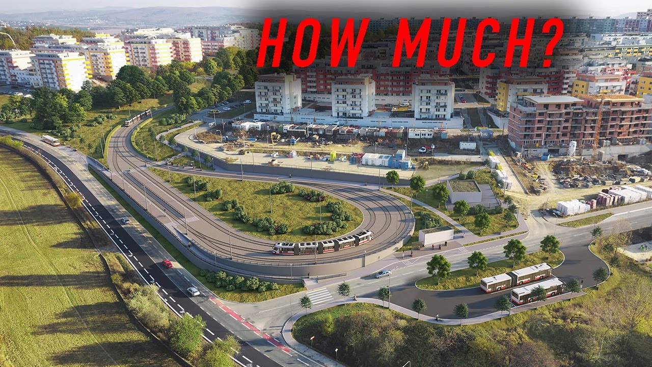 Brno's $150 million Tram Line Extension