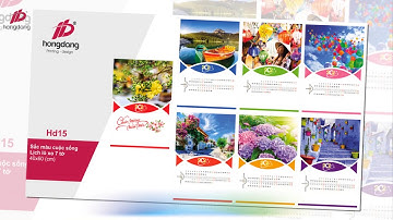 In Lịch Tết  2023 - Thiết kế độc quyền  - In Hồng Đăng
