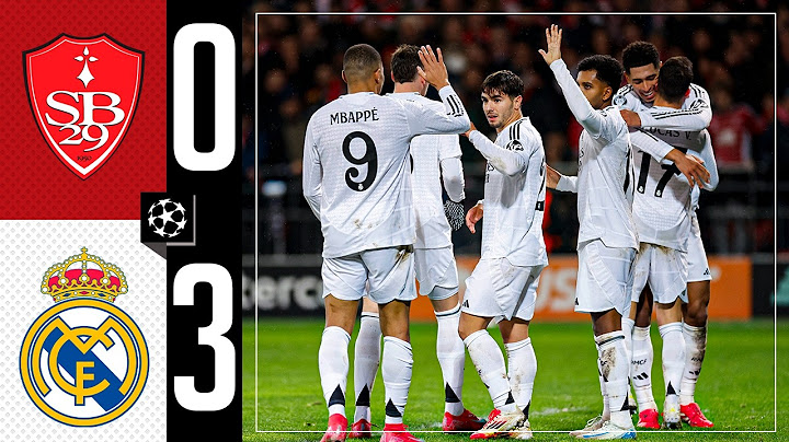 HIGHLIGHTS | Brest 0-3 Real Madrid | Champions League
