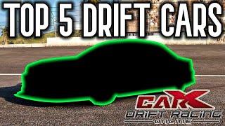 TOP 5 BEST DRIFT CARS | carx drift racing online screenshot 3