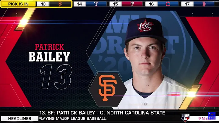 San Francisco Giants Pick Patrick Bailey from Nort...