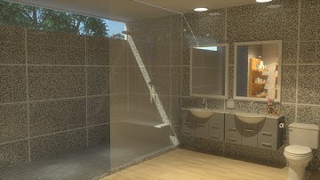 SketchUp Bathroom Tutorial Modern
