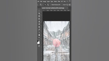 How to add Rain Effect in Photoshop | Photoshop Tutorial | Infotainment Diary