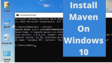 Maven - Part 2 - Install Maven on Windows 10 in 3 min! | Source code Build tool(2020)