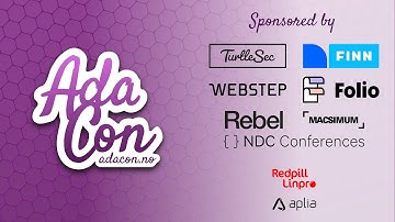 AdaCon Norway 2024 Livestream