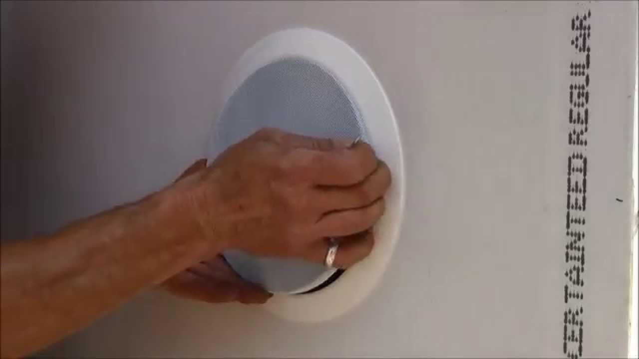 In Ceiling Speaker Grille Removal Youtube