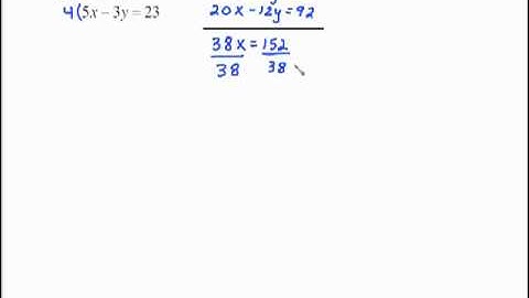 MAT1033 SOLVE SYSTEM OF EQUATIONS BY ELIMINATION PART 1.mp4