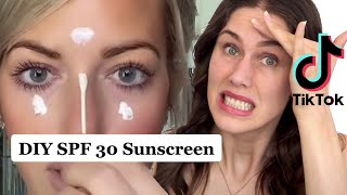 Tik Tok SPF Misinformation: Esthetician Reacts