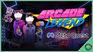 Arcade Legend Meta Quest 2 Gameplay and Review. Build your very own VR arcade!