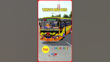 TNSTC BS6 LIVERY PACK RELEASED😎#bussidreviews #newmodbussid #shortsfeed #shorts #bus