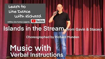 BEGINNER LINE DANCE LESSON 191 - Islands in the Stream (from Gavin & Stacey) - Part 2 - With Instruc
