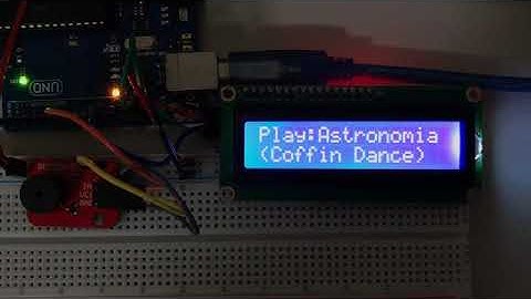 Arduino - Astronomia(Coffin Dance)