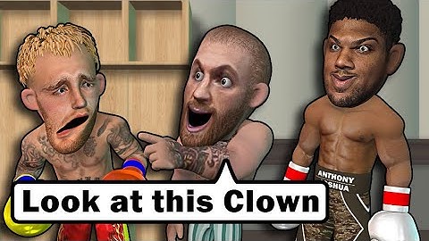 Conor enjoys Anthony Joshua breaking Jake