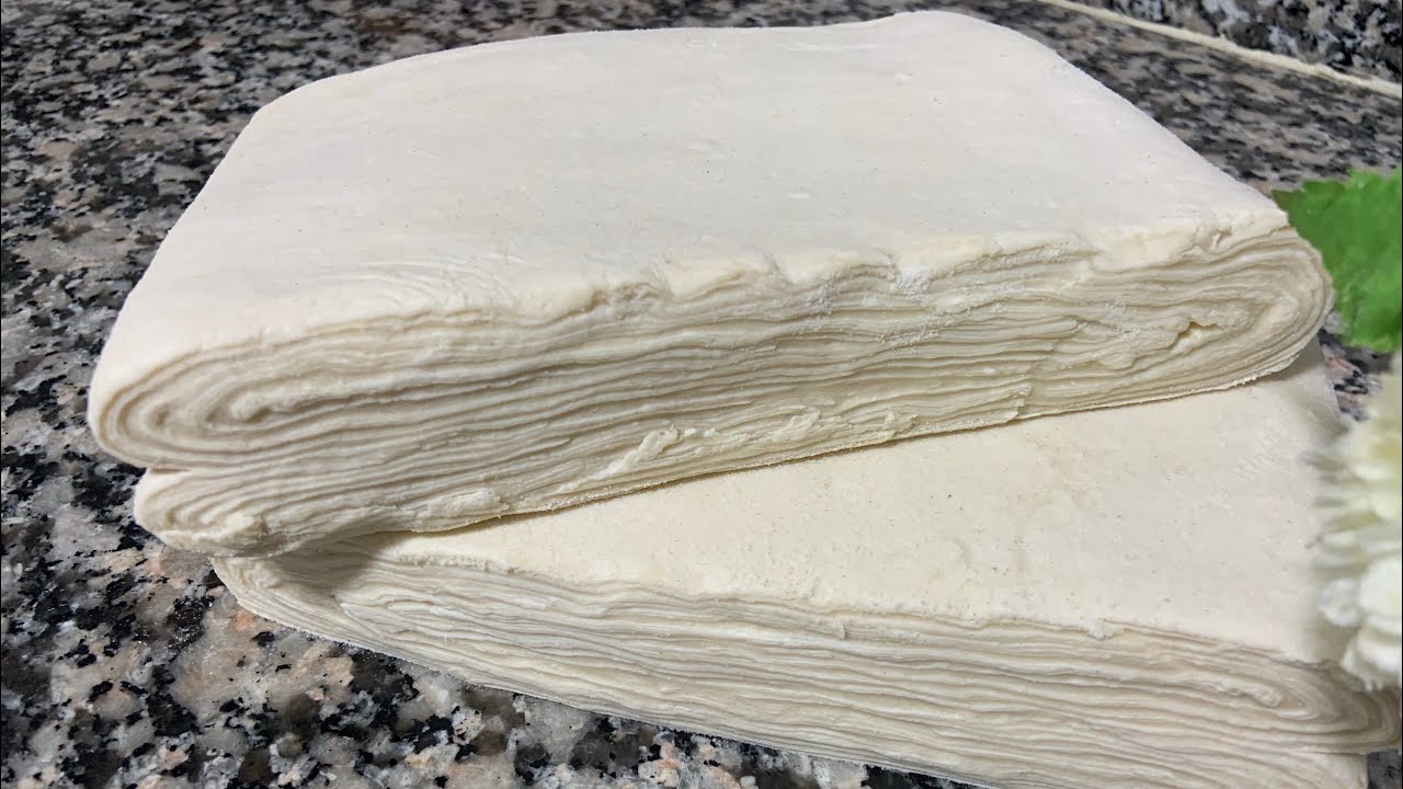 العجينة المورقة لشهر رمضان الكريم 🌜 la pâte feuilletée