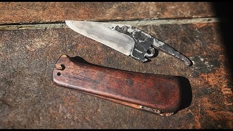 Making a Forge Welded Friction Folder!!! - Part 1