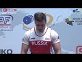 Andrey Inin - 8th Place 822.5kg Total - 120kg Class 2019 EPF Classic Open