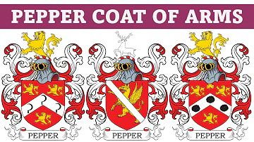 Pepper Coat of Arms & Family Crest - Symbols, Bearers, History