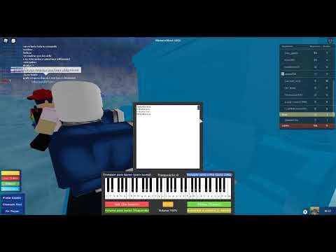 Jv Como tocar 2 musicas no (Virtual Piano Visualizations) (ROBLOX) 