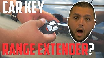 Increasing The Range Of Your Car Keys With Just Your Head | Car Hacks
