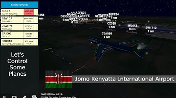 Nairobi ATC: Controlling Jomo Kenyatta (HKJK) in RFS