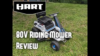 Revolutionizing Lawn Care : Walmart's Hart 80V Battery Riding Mower  Full Review and Demonstration
