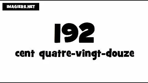 Como se fala 192 em ordinal?