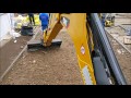 Puszek Operator - Wyrównanie gruzu pod drogę z kostki - Leveling the rubble CAT 432F2