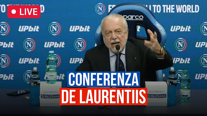 De Laurentiis in conferenza stampa 🎙️ Garcia, Spalletti, Giuntoli e nuovo stadio! 🎥 VIDEO INTEGRALE