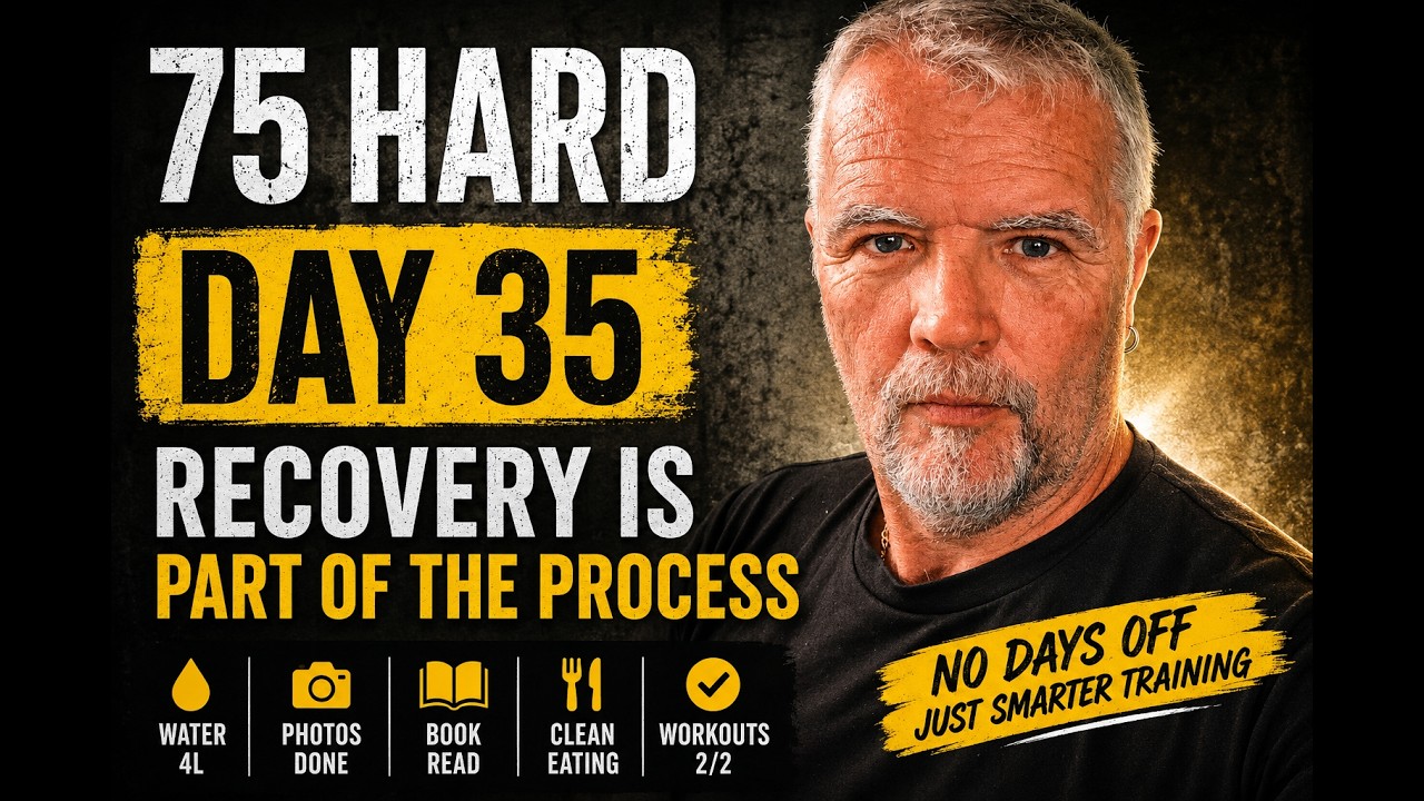 ⁣75 Hard Day 35 – I Changed My Workout Routine (Here's Why)